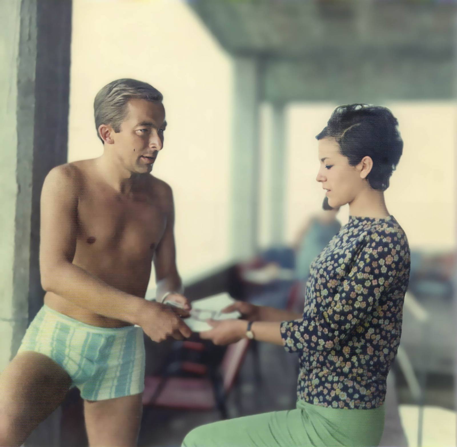 Wolfgang auf der Insel