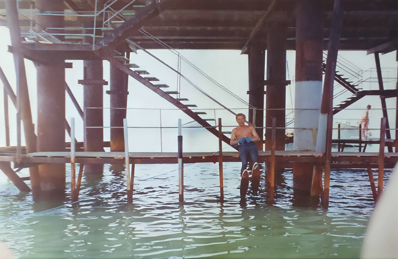 Wolfgang auf der Insel