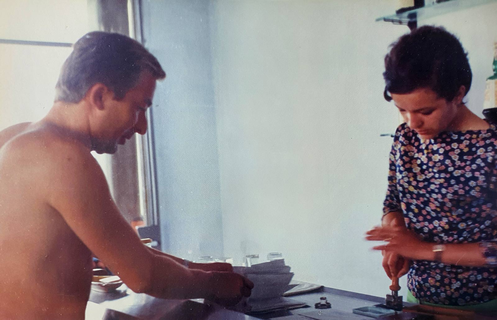 Wolfgang auf der Insel